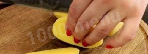 фаршированная скумбрия запеченная в духовке. Шаг 3