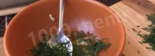 фаршированная скумбрия запеченная в духовке. Шаг 8