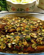 Форель Альмадин из штата Айдахо с картофельным пюре из Айдахо