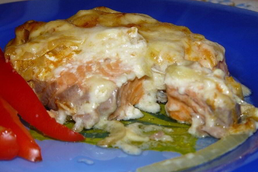 Рецепт форели со сливками в духовке