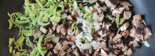 кальмары с грибами. Шаг 4