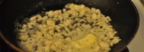 кальмары с сыром и чесноком. Шаг 3