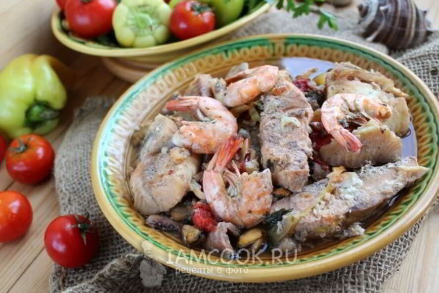 Рецепт катапланы — рыбы с овощами в мультиварке