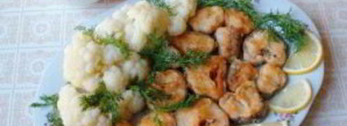 хек с пряным сметанным соусом. Шаг 4