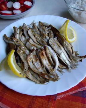 Корюшка в духовке запеченная