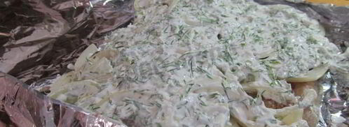 минтай запеченный в фольге в духовке. Шаг 9