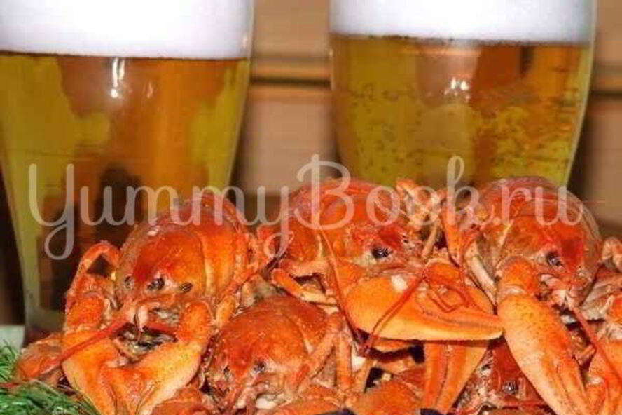 Рецепт раков в вине
