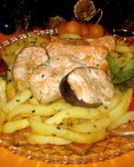 Рыба на гриле в микроволновке