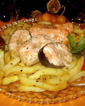 Рыба на гриле в микроволновке