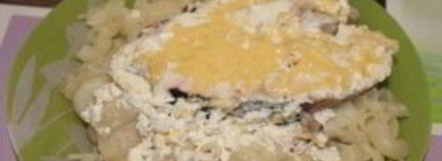 рыба под сливочным соусом в духовке. Шаг 6