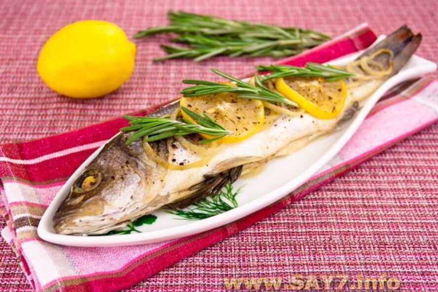 Рецепт рыбы с розмарином, запеченная в фольге