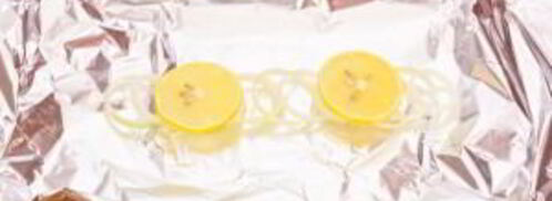 рыба с розмарином, запеченная в фольге. Шаг 3