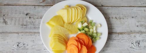 рыба запеченная в духовке с картофелем. Шаг 3