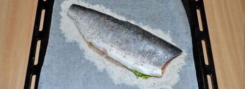 рыба, запеченная в соли. Шаг 2