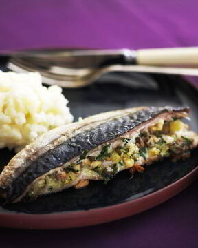 Сайра в духовке