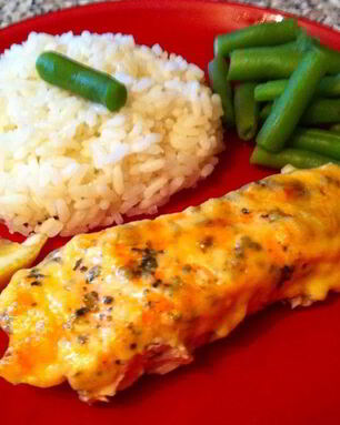 Семга тушеная