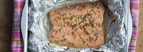 семга в маринаде. Шаг 6