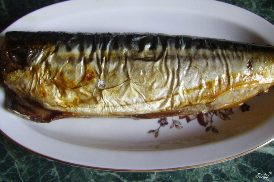 Рецепт скумбрии, запеченной в пакете