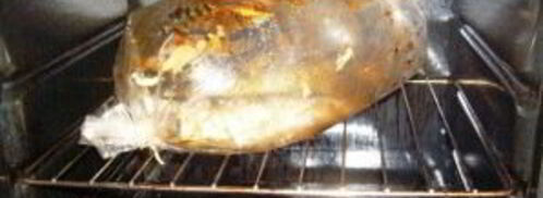 скумбрия, запеченная в пакете. Шаг 3