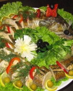 Судак фаршированный