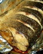 Толстолобик в духовке в фольге