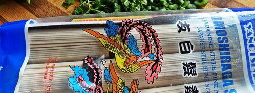 запеченная скумбрия с японской лапшой. Шаг 11