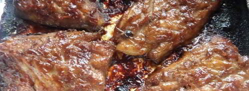 запеченная скумбрия с японской лапшой. Шаг 18