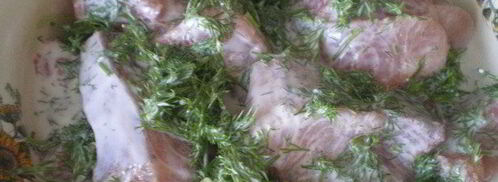 запеченное рыбное филе германское с картофельно-кабачковым пюре. Шаг 4