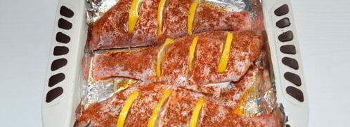 запеченный морской окунь. Шаг 3