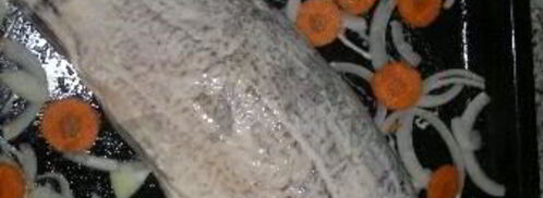 запеченный язь в духовке с картошкой. Шаг 3