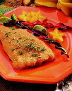 Жареная рыба с тимьяном и лаймом