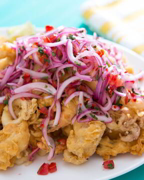 Жареные морепродукты