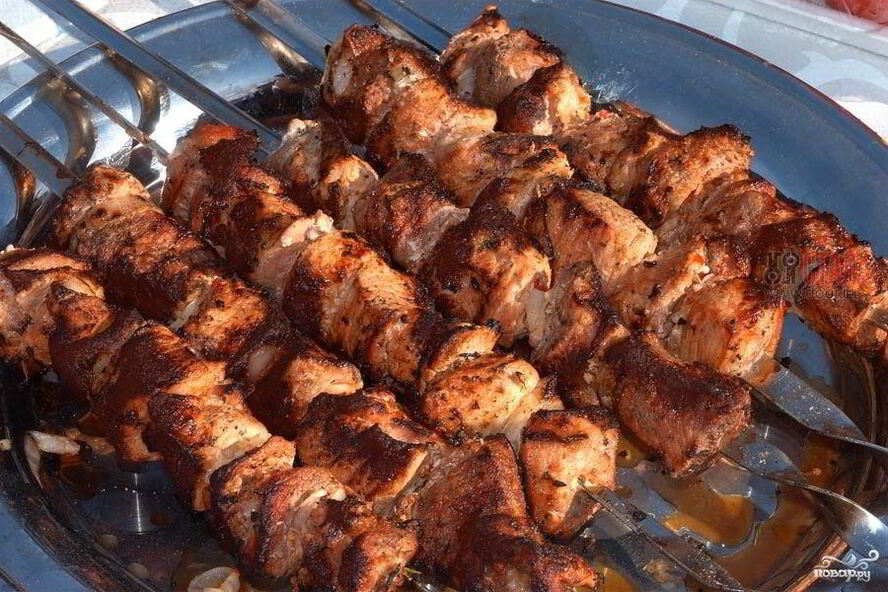 Рецепт быстрого шашлыка