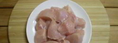 куриные шашлычки на шпажках в духовке для детей. Шаг 5