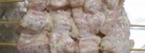 куриные шашлычки на шпажках в духовке для детей. Шаг 10