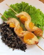 Куриные шашлычки с мандаринами