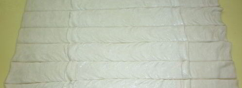 куриные шашлычки в слоеном тесте. Шаг 3