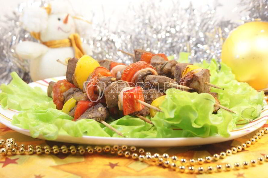 Рецепт новогодних шашлычков