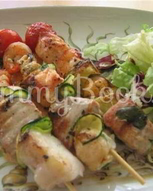 Рыбный шашлык