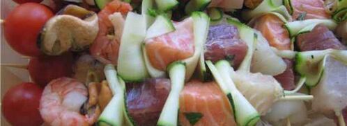 рыбный шашлык. Шаг 9