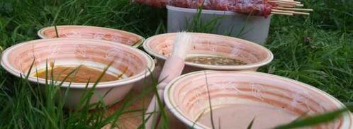 шашлычки из говядины, свинины и курицы. Шаг 17