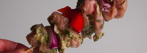 шашлычки из курицы в пряном маринаде. Шаг 6