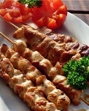 Шашлычок на сковороде