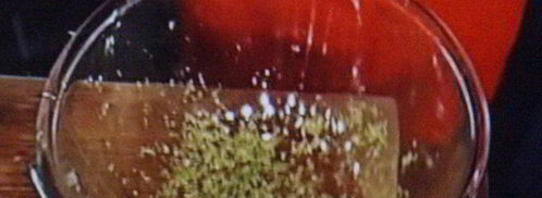 шашлык — ассорти из морепродуктов с салатом из грейпфрута. Шаг 4