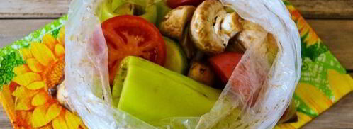 шашлык ассорти из свинины, курицы и овощей. Шаг 12