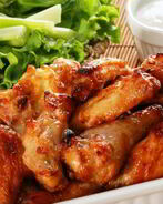 Шашлык из куриных крылышек