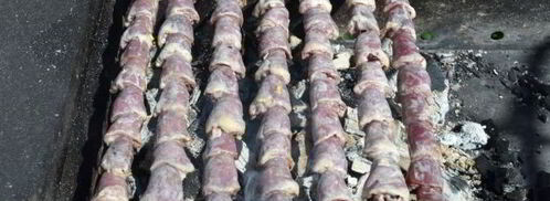 шашлык из куриных сердечек в сметане. Шаг 11