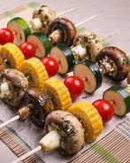 Шашлык из овощей