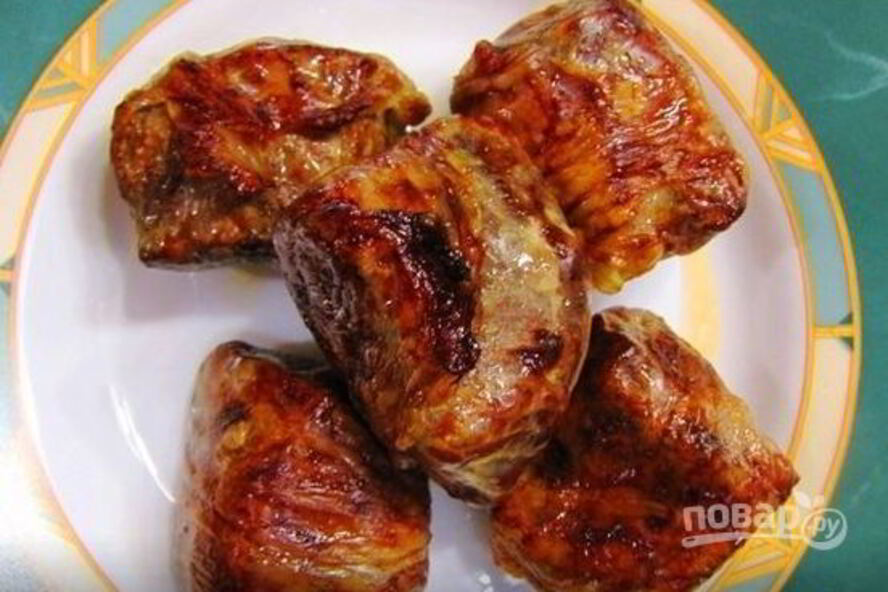 Рецепт шашлыка из печенки