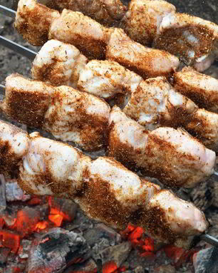 Шашлык из рыбы